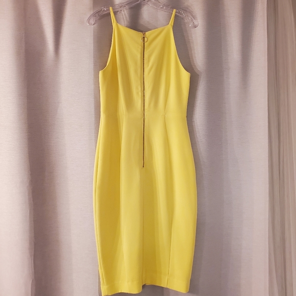Lemon Confection Yellow Bodycon Dress - Picture 3 of 10
